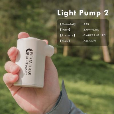 luchtbed pomp Light pump 2 Flextail Gear