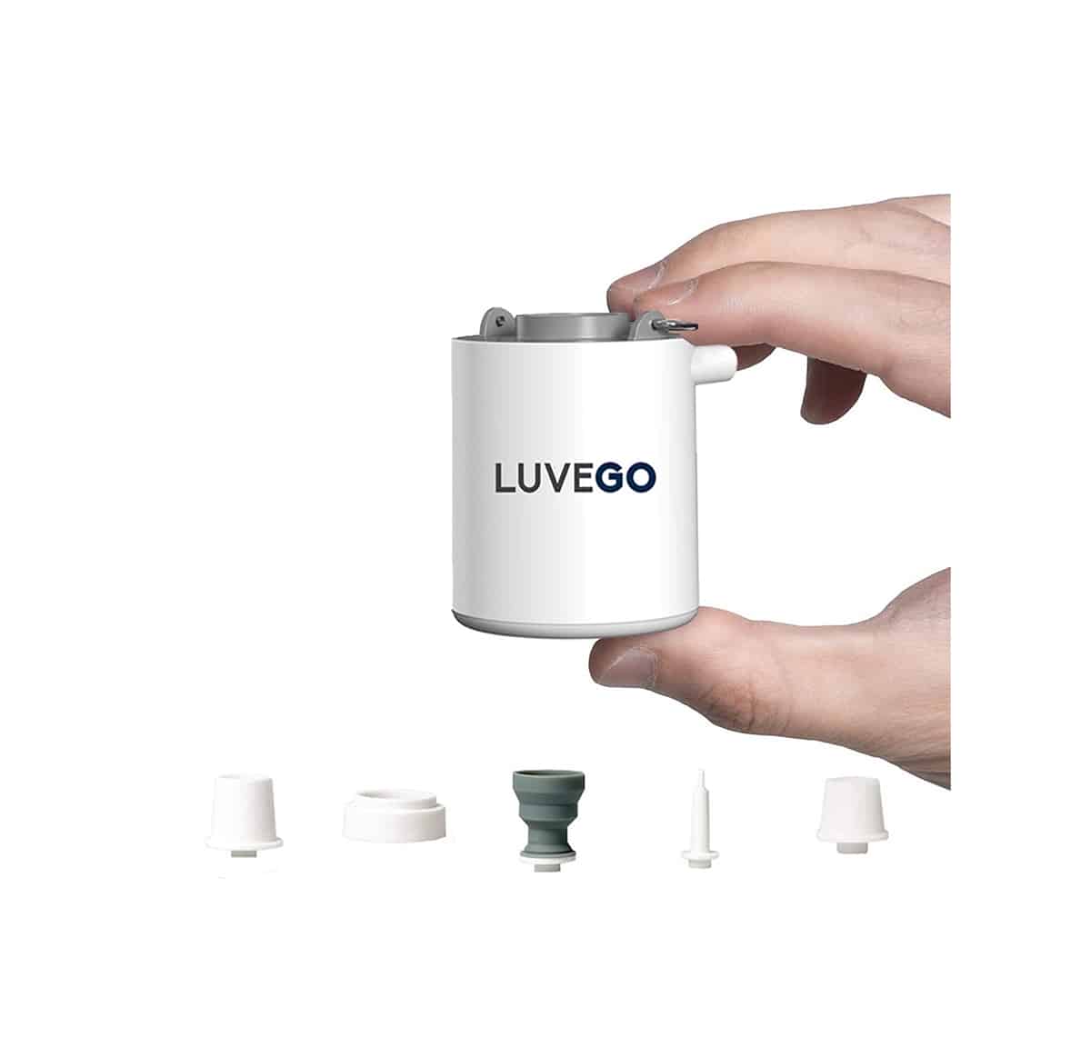 diepvries litteken verontschuldiging Luvego MINI PUMP - oplaadbare luchtbedpomp - 400LM lantaarn -  GadgetBusiness.nl