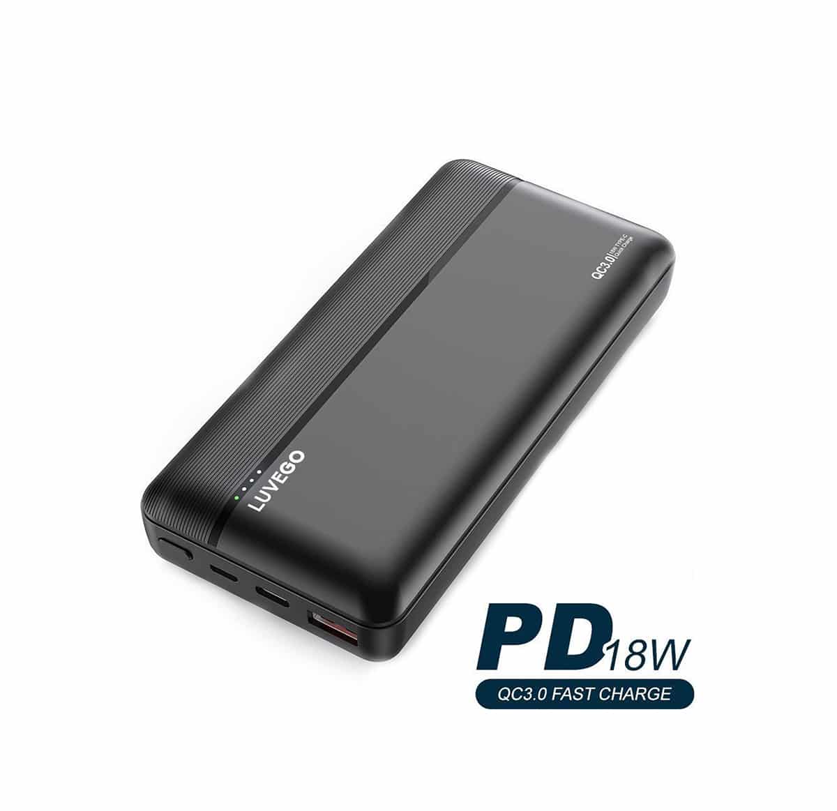 bod Geurig kern Luvego Powerbank 20.000 mAh - GadgetBusiness.nl